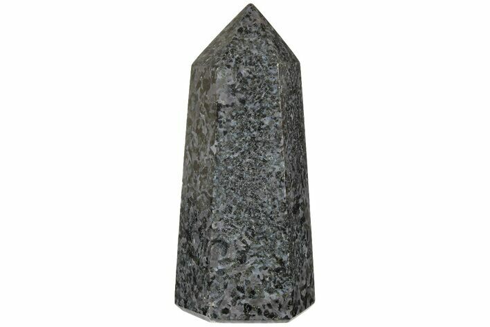 Polished, Indigo Gabbro Obelisk - Madagascar #181468